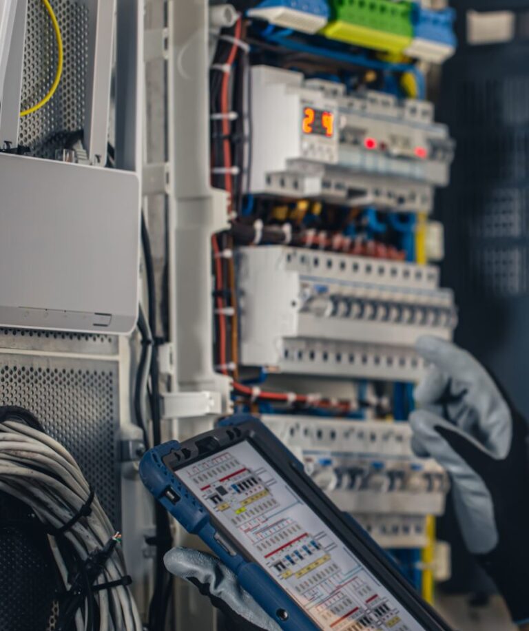 Electrical control panel inspection